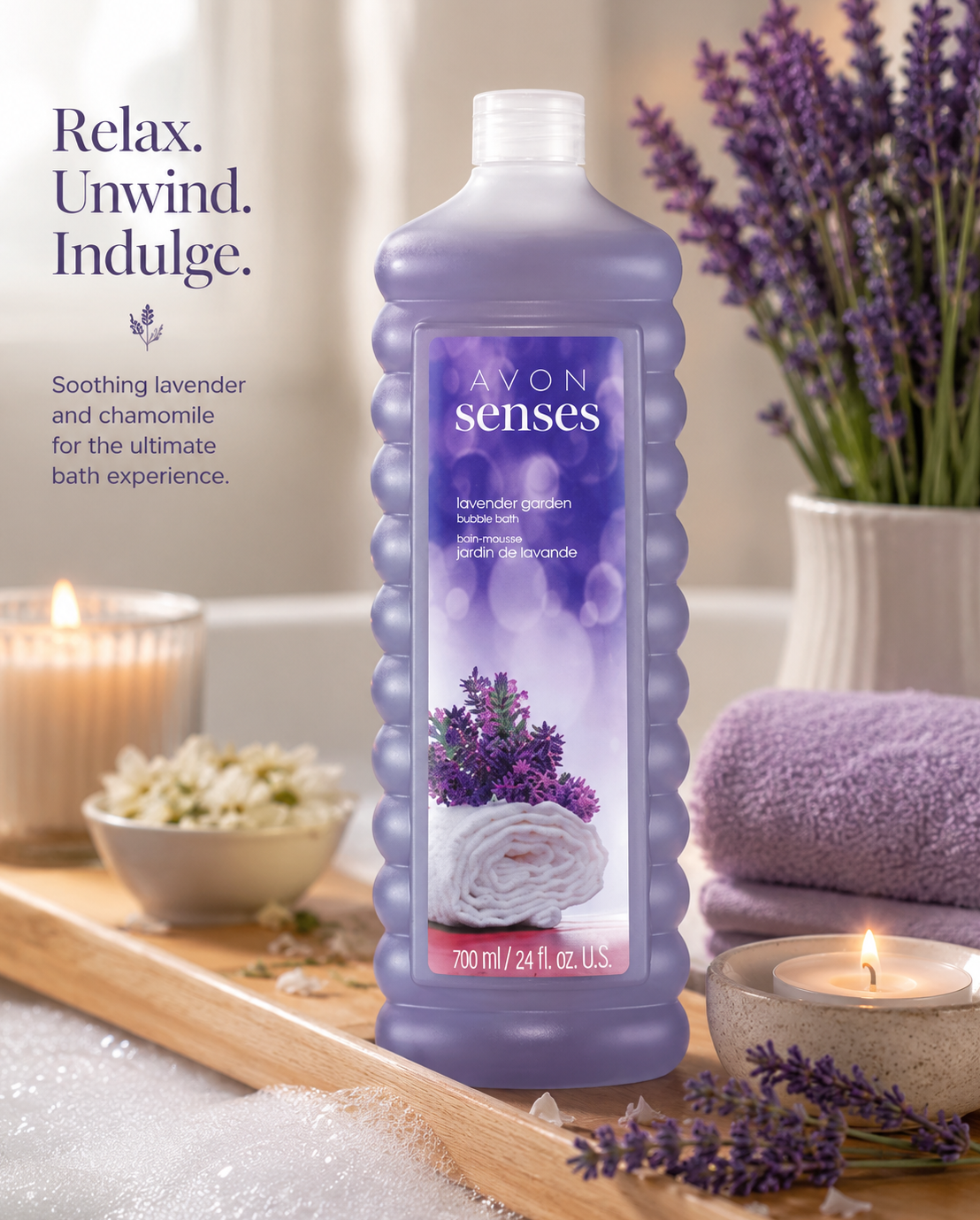 Sense Lavender Garden Bubble bath