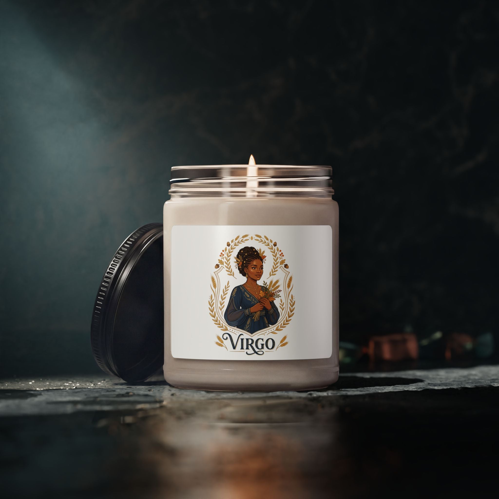Virgo Soy wax candle