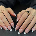 24Ps/Lot Wearing Fake Nails Art Sunflower Flower Whitening Fashionable False Nail Tips Finished Full Coverage Press on Nails Set