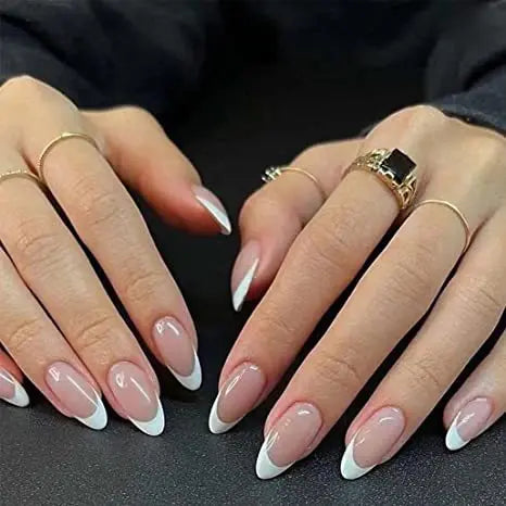 24Ps/Lot Wearing Fake Nails Art Sunflower Flower Whitening Fashionable False Nail Tips Finished Full Coverage Press on Nails Set