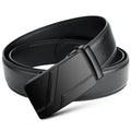 Fashion business men's belts, authentic luxury brand belts, metal buckles, high-quality soft belts