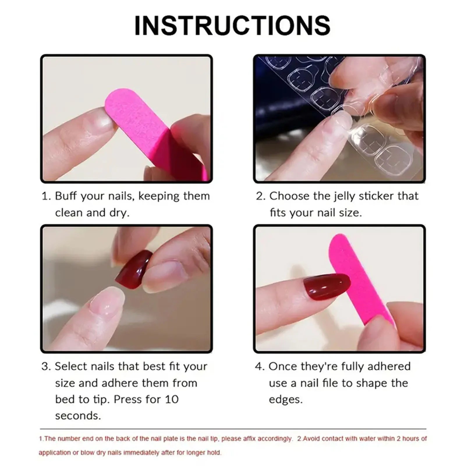Handmade Press on Nails with Cute Bear Paw Design Light Blue Fake Nails Full Cover Wearable Sweet Korean Almond False Nail Tips
