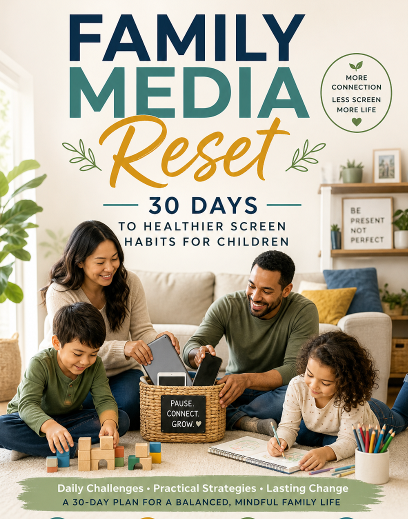 Family Media Reset: 30 Days to healthier Screen Habits for Children
