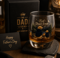 Dad glass and card gift box