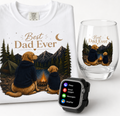 Dad glass, shirt, watch and card gift box