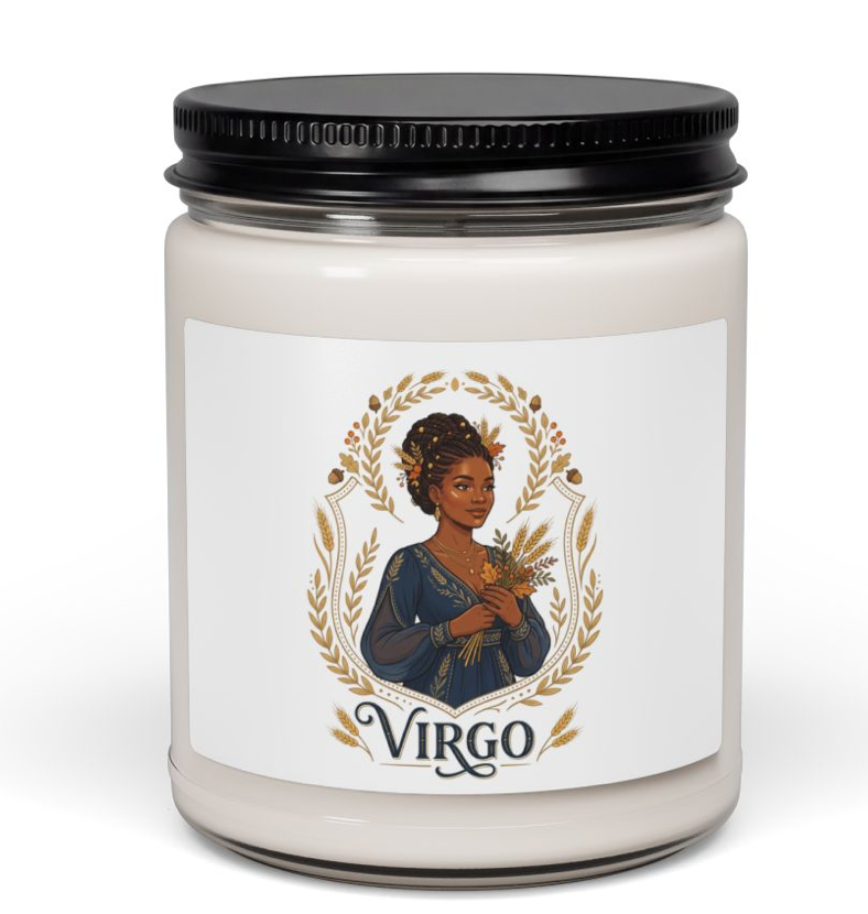 Virgo Soy wax candle