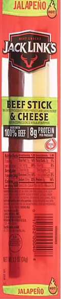 Jack Links Beef Jerky 1 oz 100 calorie packs