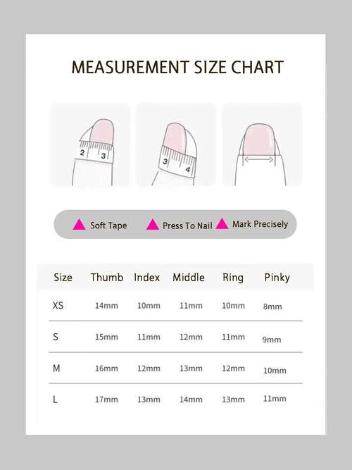 10pcs Almond Cat Eye Press on Nails Handmade Fuchsia Nude Pink Red Magnetic False Nails Glossy Manicure Set