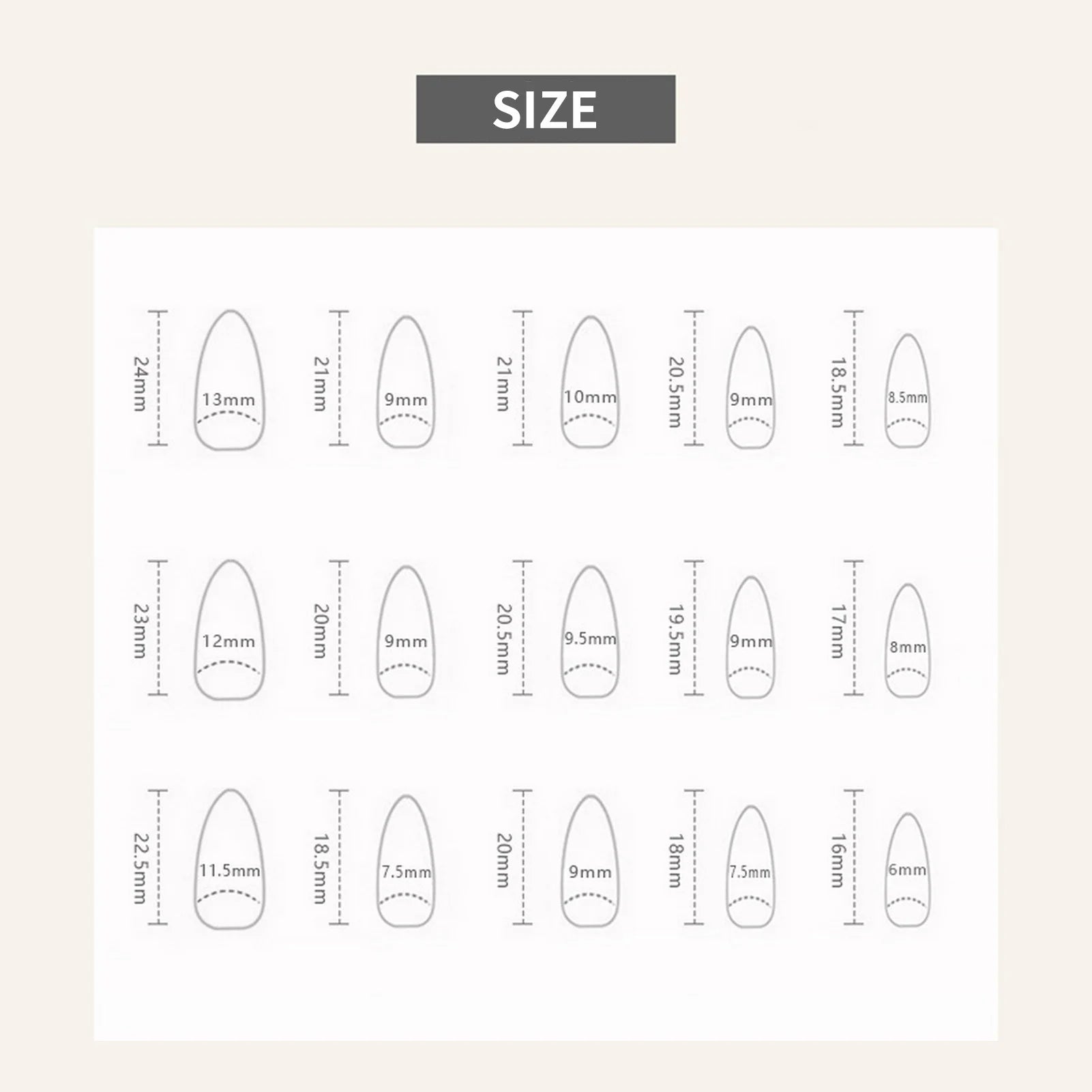30Pcs French Cat-Eye Fake Nails Lace Music Notes Vine Bowknot Polka Dot Fake Nails Wearable Full Cover Nails Tips False Nails