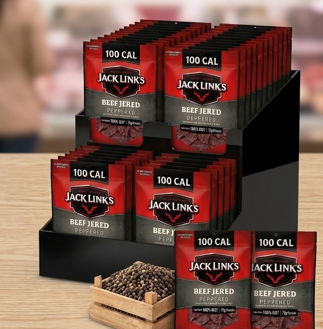 Jack Links Beef Jerky 1 oz 100 calorie packs