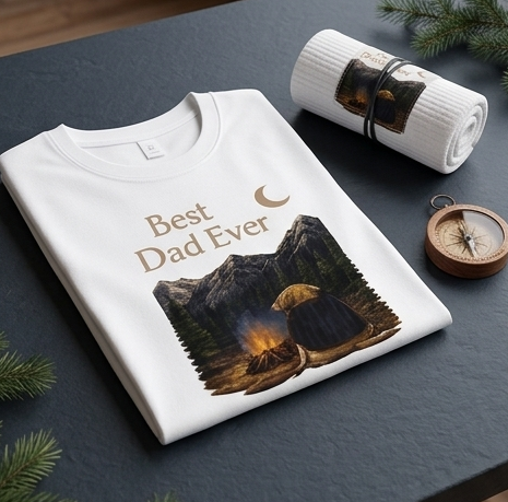 Best Dad ever shirt and socks