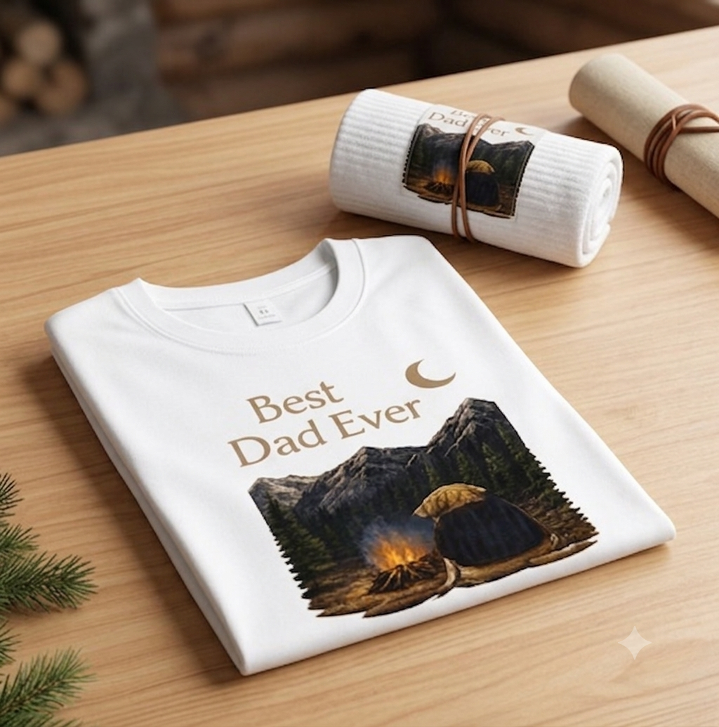 Best Dad ever shirt and socks