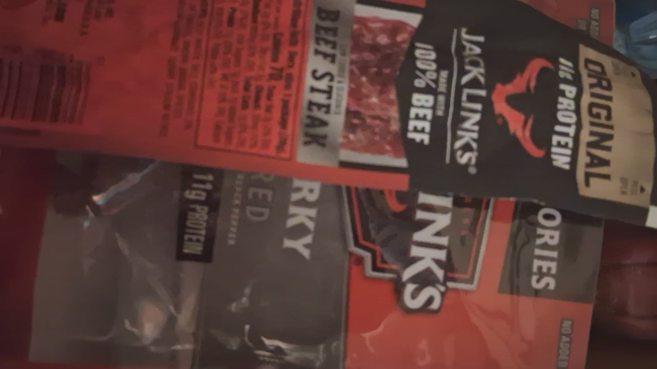 Jack Links Beef Jerky 1 oz 100 calorie packs